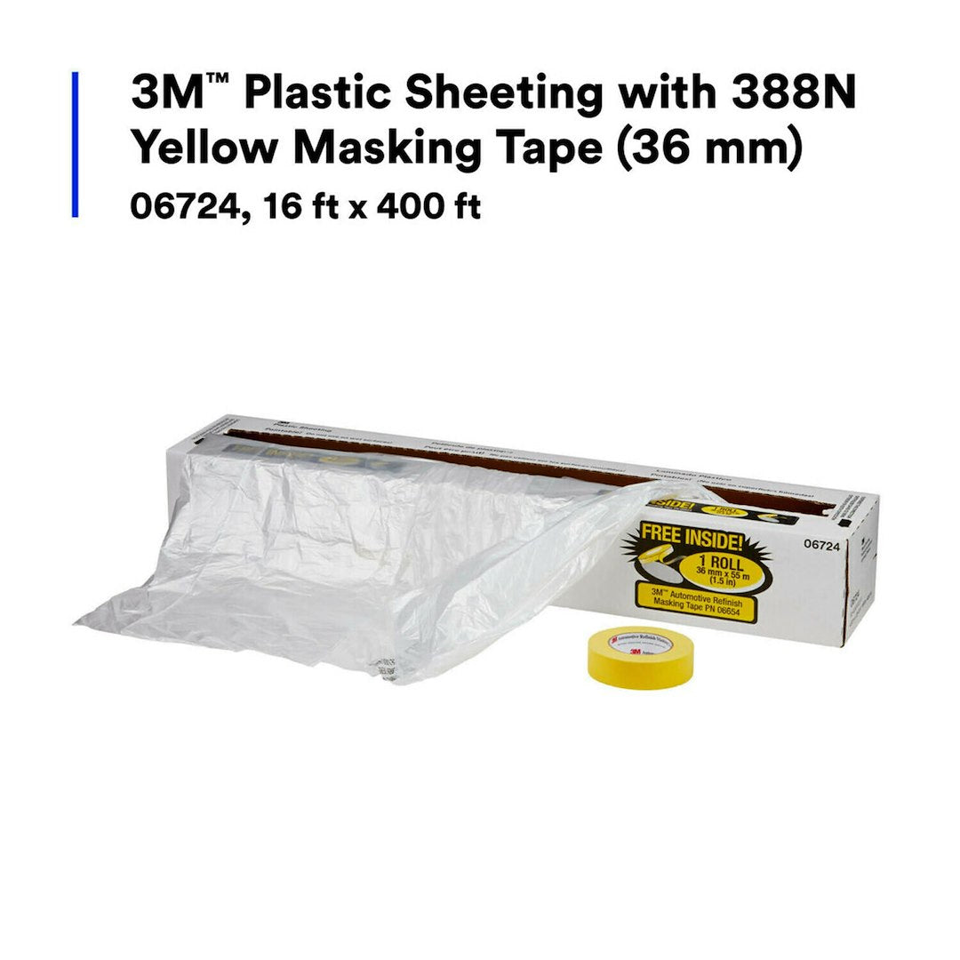 Product of 3m 06724 Paint Spray Protection Cover