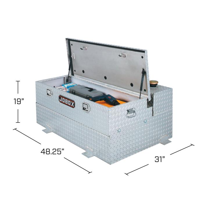 Product of Delta Consolidated 433000 Diesel Liquid Transfer Tank 77 Gallon Rectangular