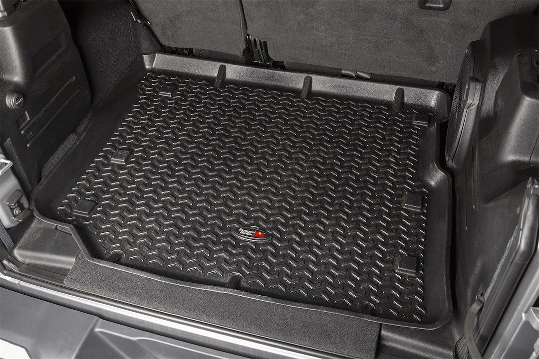 Product of Rugged Ridge 12975.49 Black Thermoplastic Cargo Area Cargo Area Liner