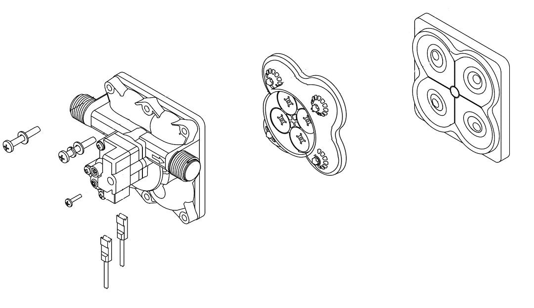 Product of Shurflo 94-800-04 Fresh Water Pump Head Assembly