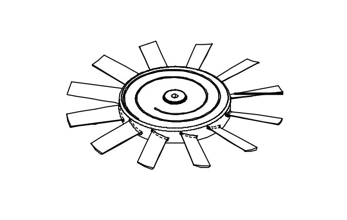 Coleman Mach 1472-5021 Air Conditioner Condenser Fan||1472-5021.Jpg||85||c7w14725021||877865