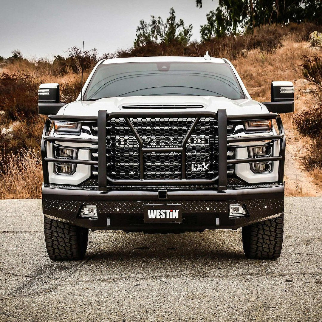 Product of Westin Automotive 58-31185 HDX Bandit Steel Textured Powder Coated Bumper