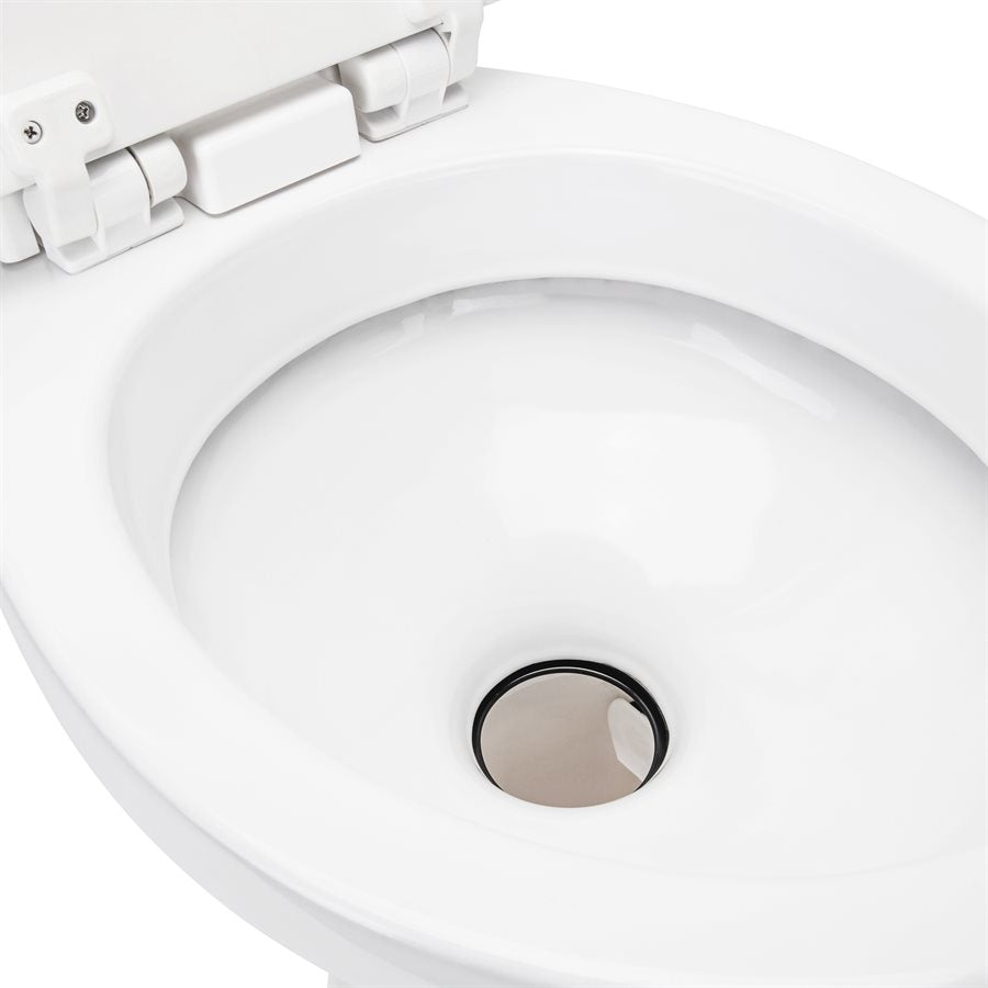 Product of Camco 41710 Permanent Full Bowl Flush Toilet , 18 Inch