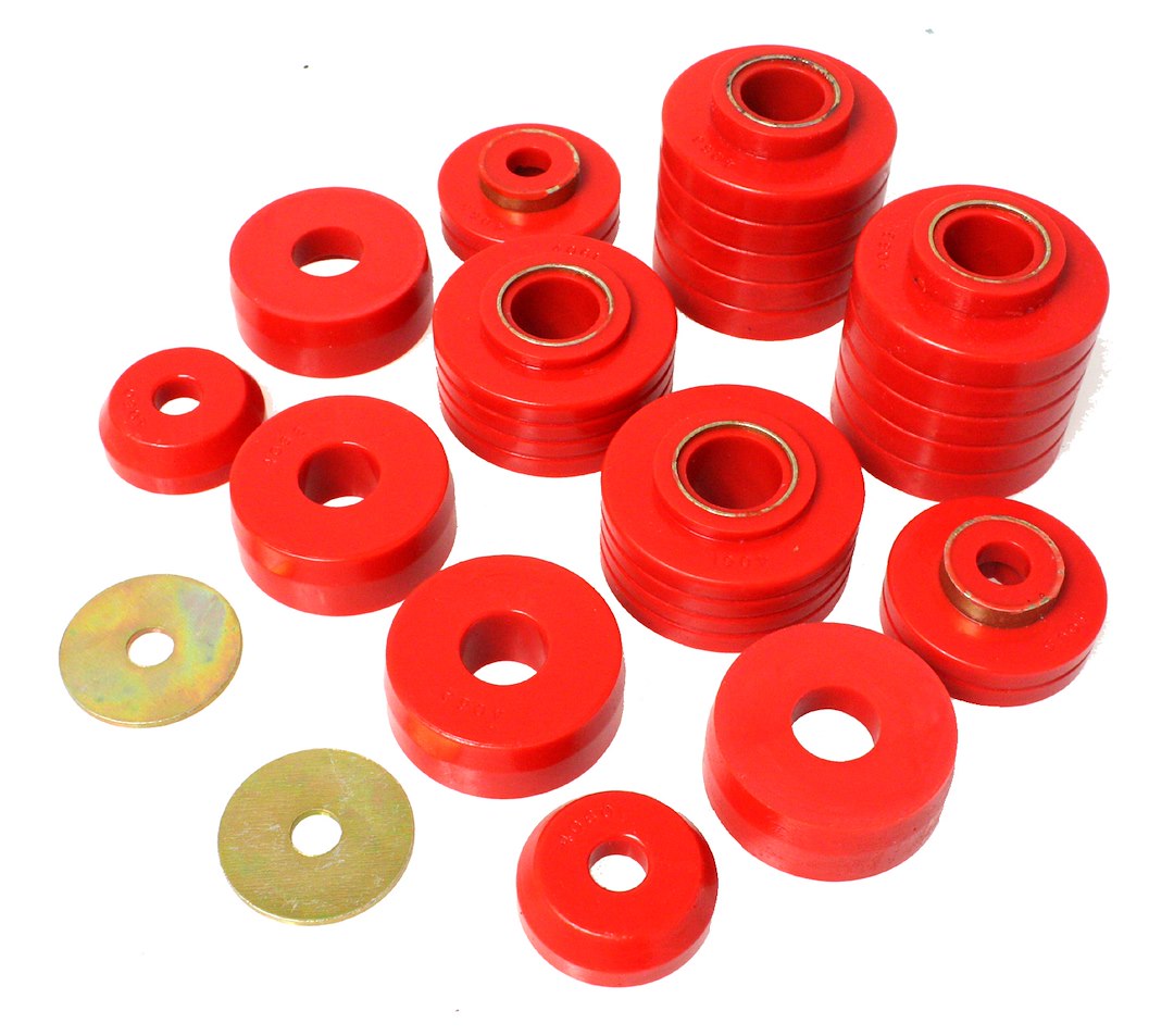 Product of Energy Suspension 4.4107R Red Polyurethane Body Mount Bushings