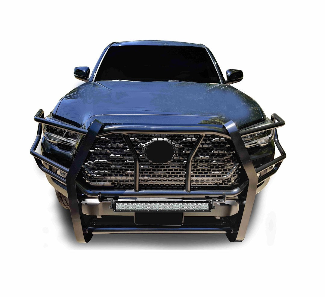 Product of Black Horse Offroad RU-TOTA16-B-KIT Grille Guard Modular Black Powder Coated