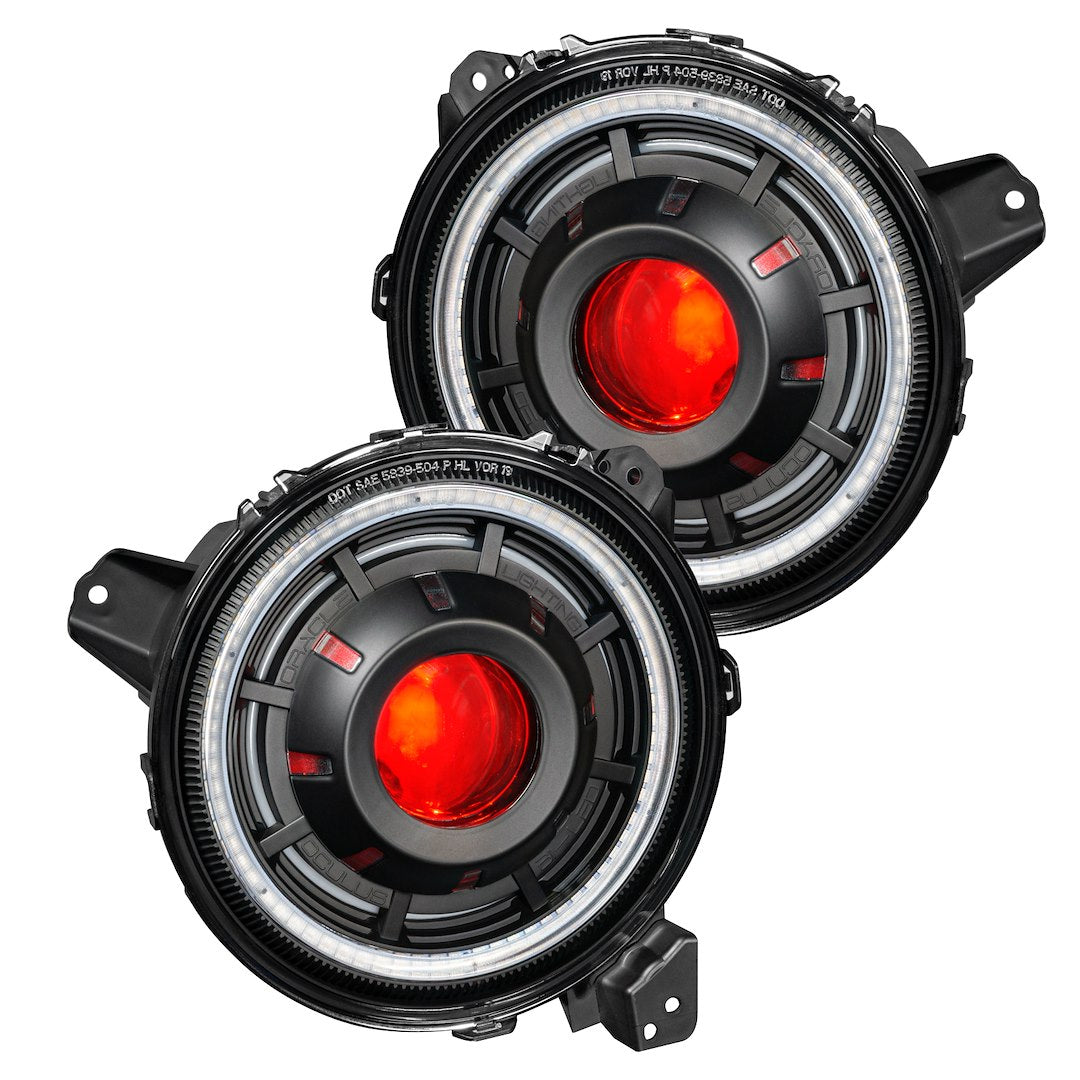 Product of Oracle Lighting 5839-335 Projector Beam With DRL Headlight Assembly - LED - Set Of 2