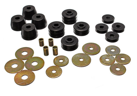 Product of Energy Suspension 5.4101G Black Polyurethane Body Mount Bushings