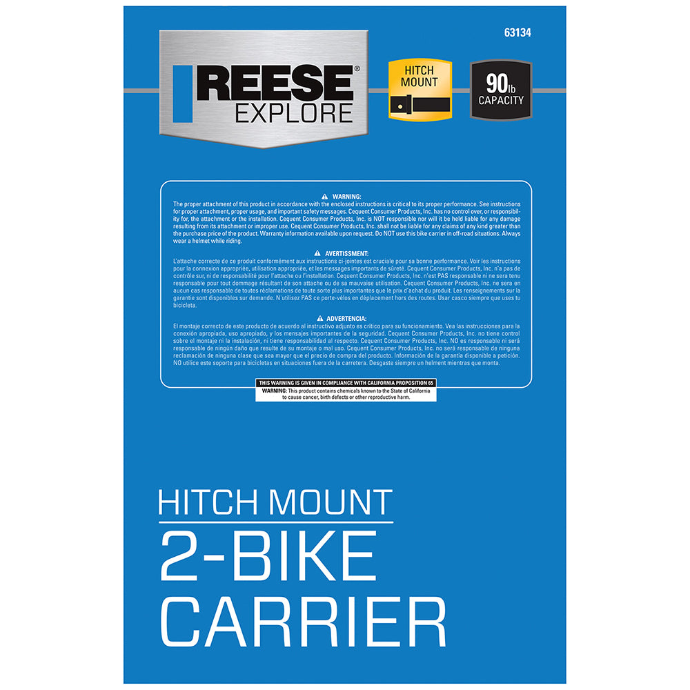 Product of Reese 63134 Bike Rack