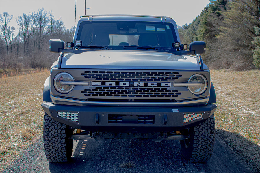 Product of Fishbone Offroad FB22359 Steelhead Steel Powder Coated Bumper