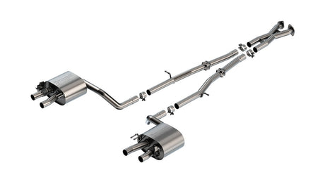 Product of Borla 140936 S-Type Cat Back System Dual Exhaust System Kit