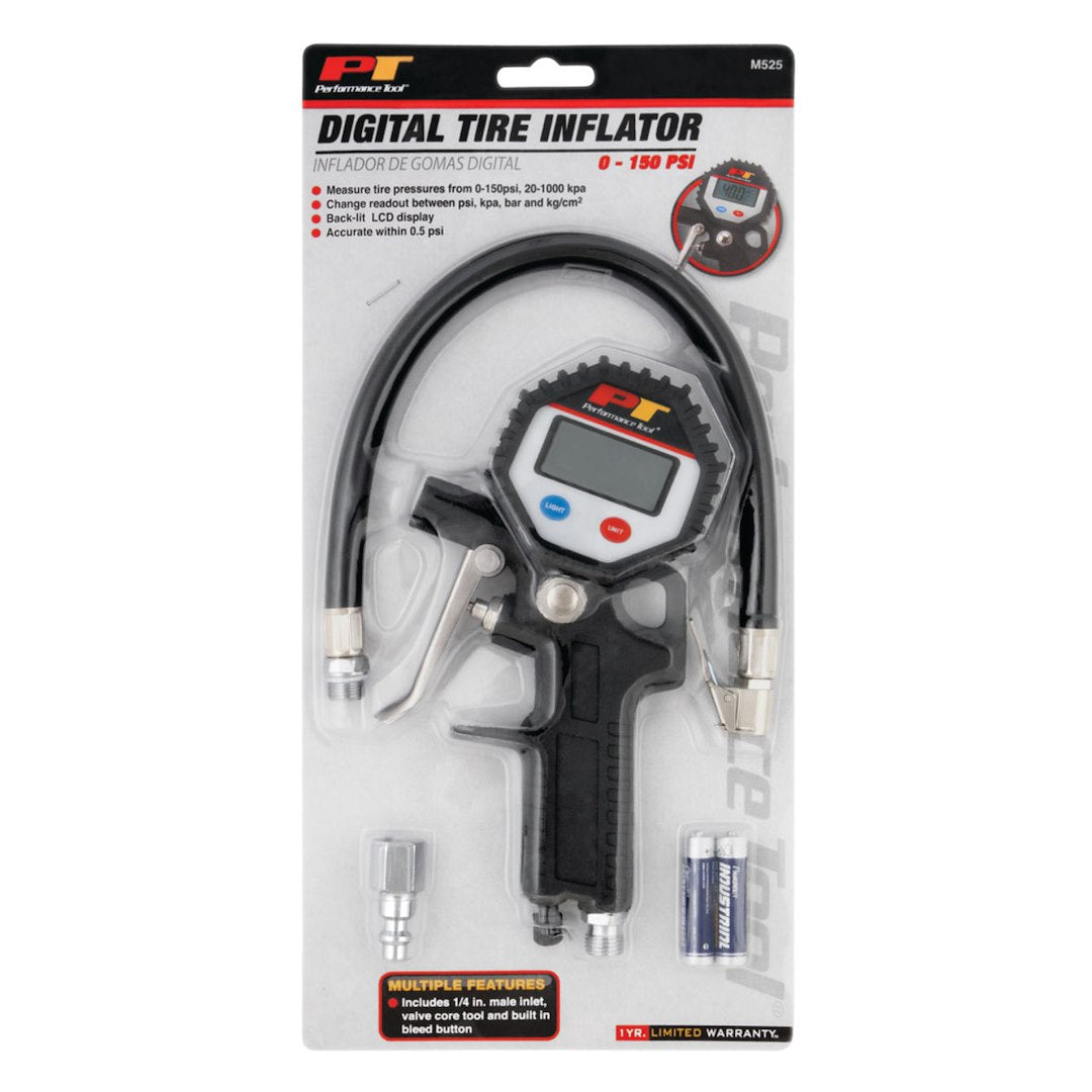 Performance Tool M525 Air Compressor Tire Inflation Gun||m525_1.Jpg||86||ptlm525||1573299