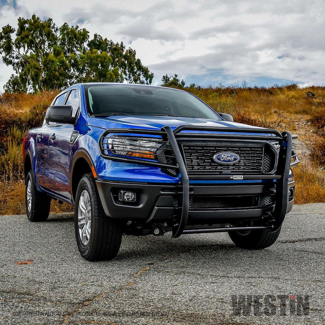 Product of Westin Automotive 40-3985 Grille Guard 1-Piece Black Powder Coated