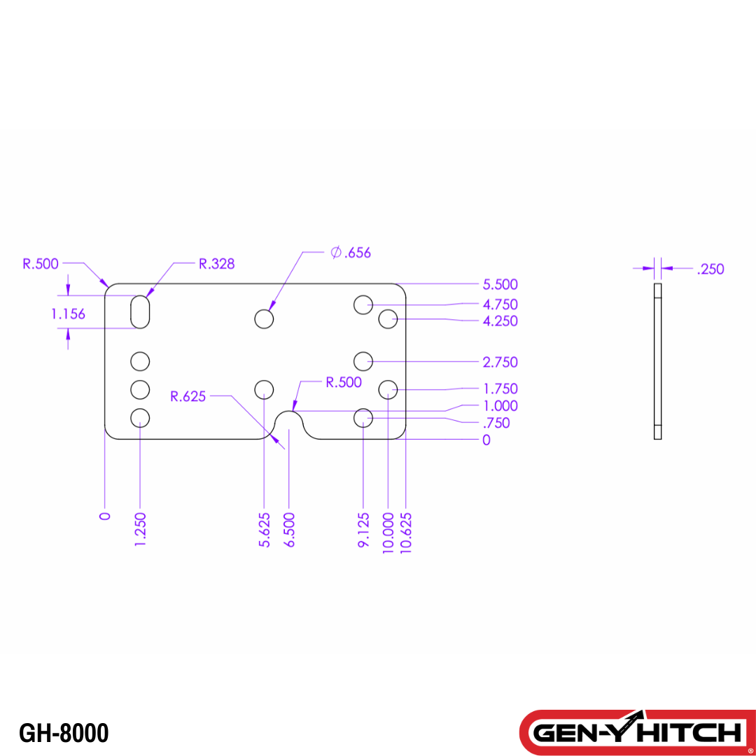 Gen-Y Hitch Gh-8000 Fifth Wheel Trailer Hitch Hardware||gh-8000_1.Png||86||gyhgh8000||1313636