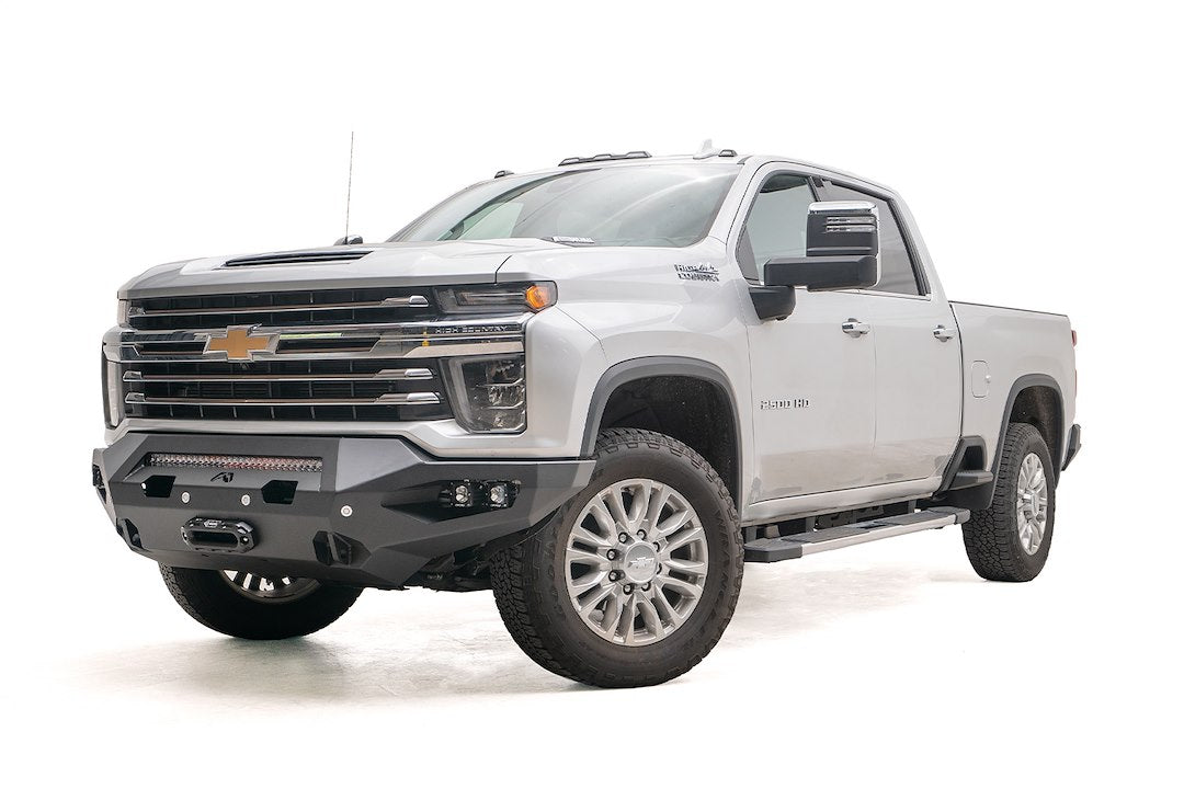 Product of Fab Fours CH20-X4951-1 Matrix Series Steel Powder Coated Bumper