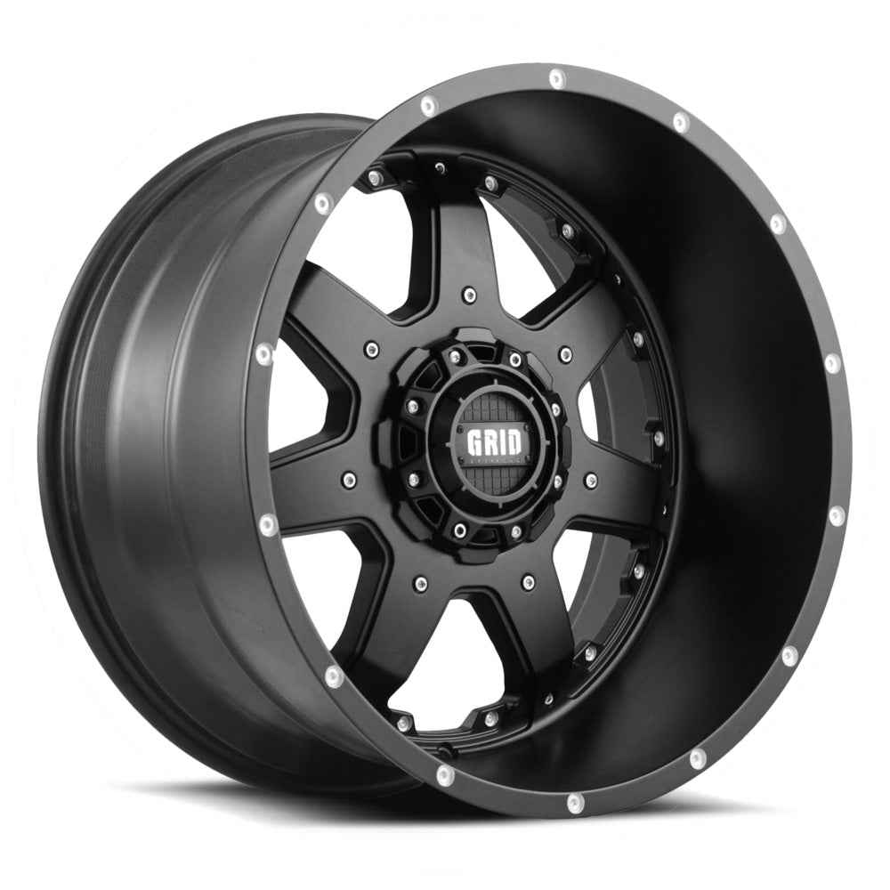 Product of Grid Wheels 20x10 Black Wheel - 6x5.31 Bolt Pattern