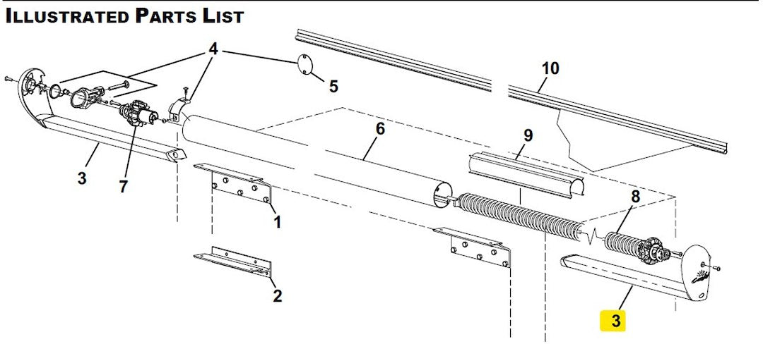 Product of Carefree Rv R012540-006 Awning Cap