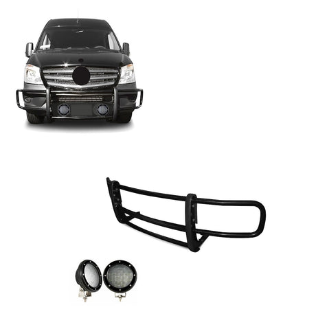 Product of Black Horse Offroad 17D501MA-PLFB Grille Guard