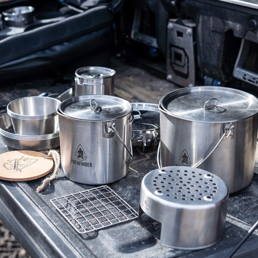 Product of Decked Ad23pathfindercookingkit Overlanding Tool