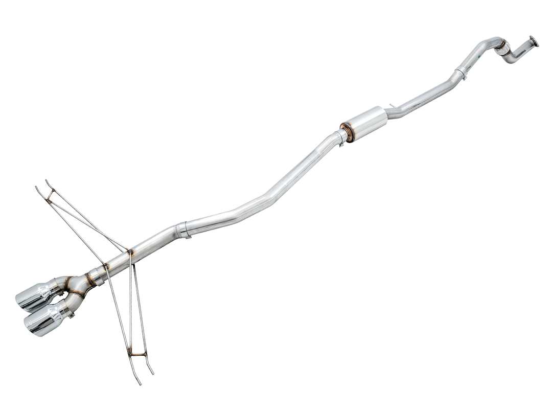 Product of AWE Tuning 3020-32052 Track Edition Cat-Back System Single Exhaust System Kit
