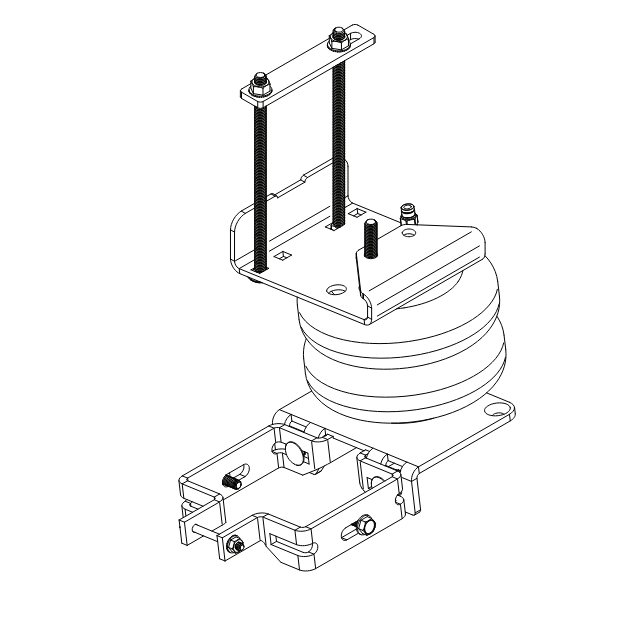 Product of Firestone Industrial 2627 Helper Spring Kit