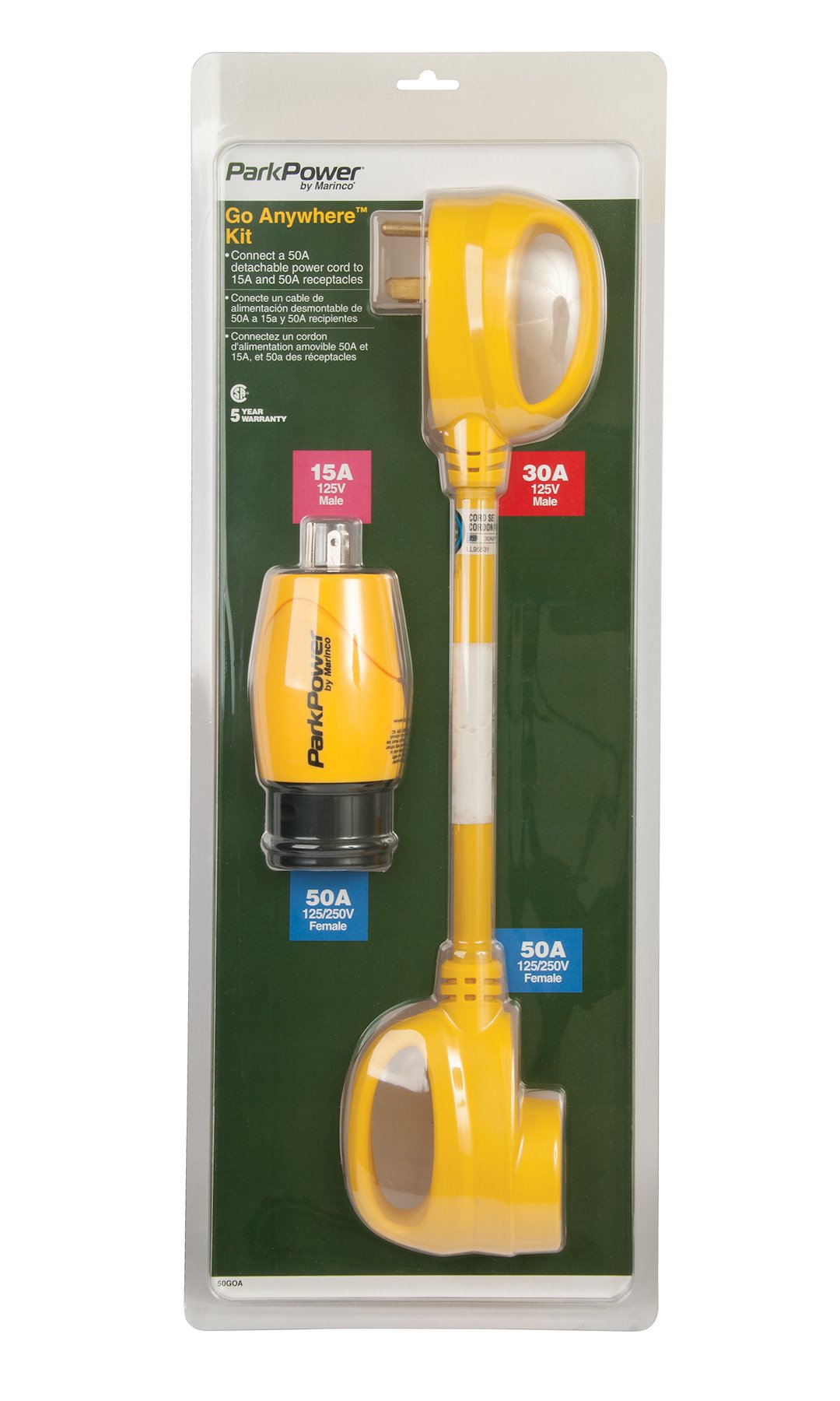 Product of Marinco 50goa Power Cord Adapter