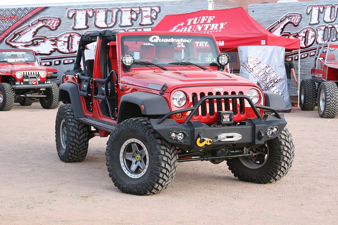 Product of Fab Fours JK07-B1850-1 Lifestyle ™ Steel Matte Powder Coated Bumper