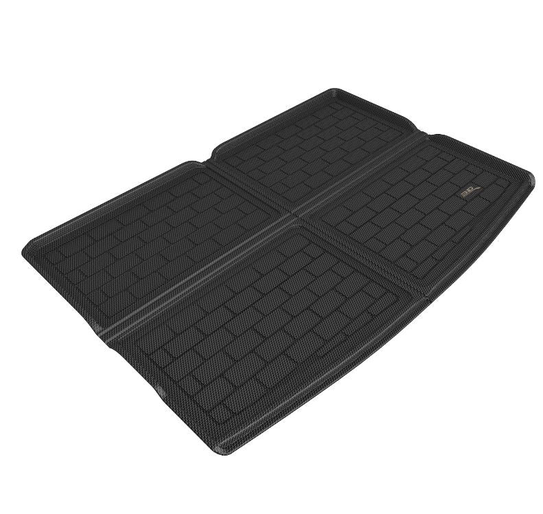 Product of 3D Mats M1CH0981309 Black Thermoplastic Rubber Of Carbon Fiber Texture To Back Of 3rd Seat Cargo Area Liner