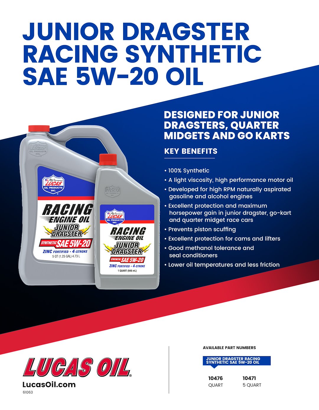 Product of Lucas Oil 10476 Oil