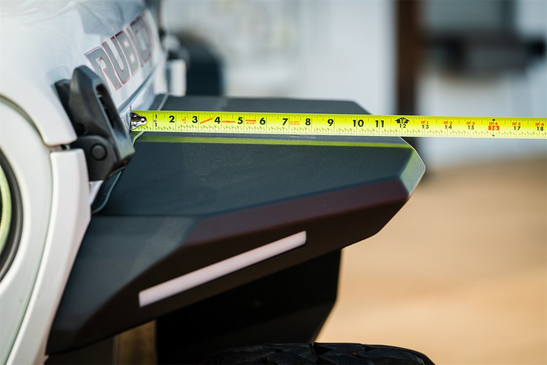 Product of Road Armor 518AFFWB Non-Exposed Fasteners Black Fender Flare -