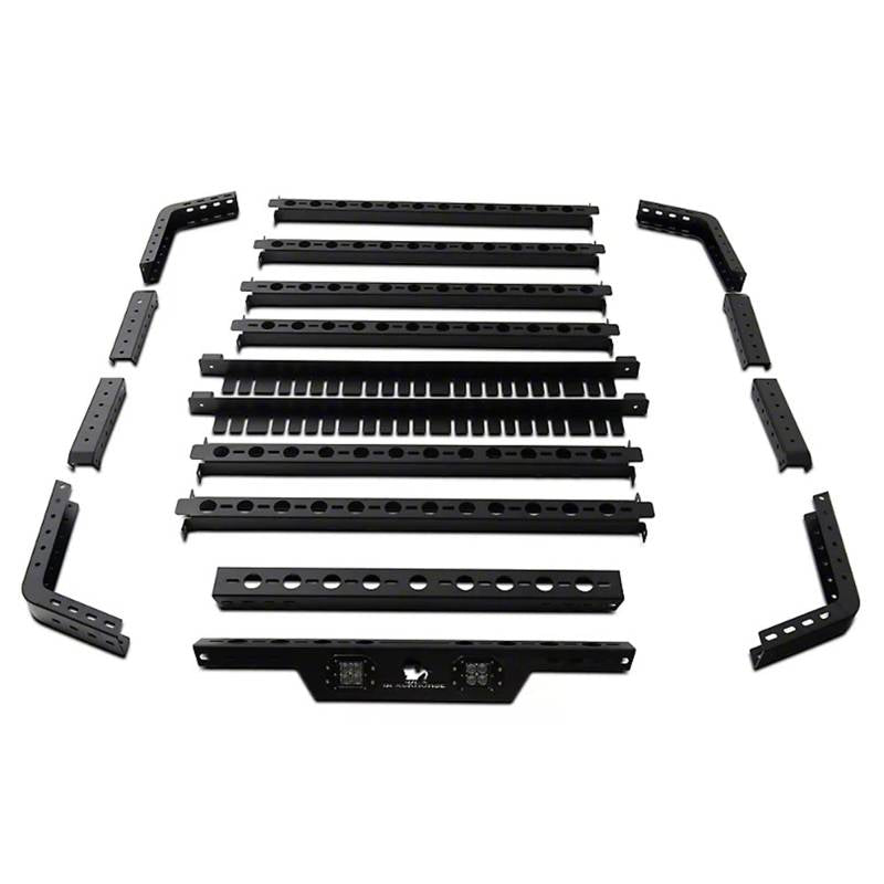 Black Horse Offroad Tr01b Bed Cargo Rack||tr01b_3.Jpeg||87||blktr01b||2469247