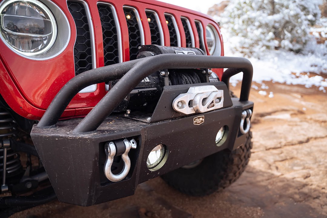 Product of DV8 Offroad FBJL-04 Steel Powder Coated Bumper