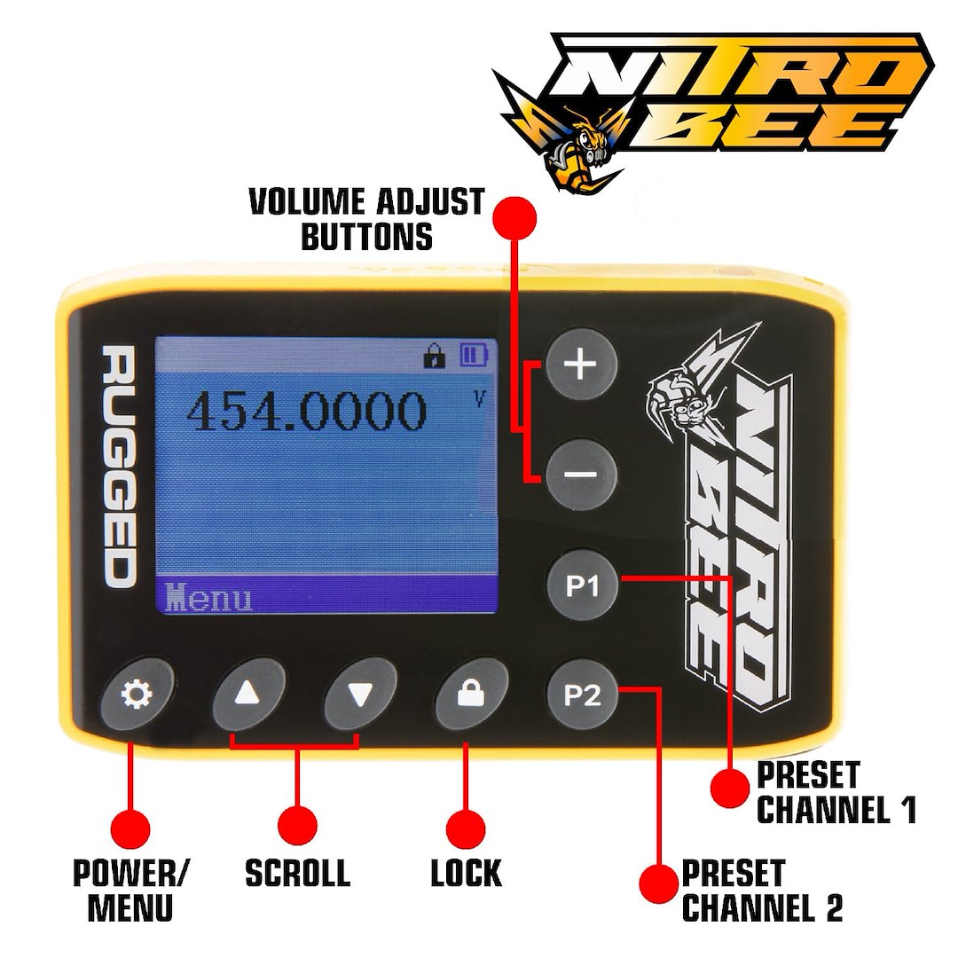 Rugged Radios Nitro-Bee-X Uhf Radio||nitro-Bee-X_2.Jpg||87||rgrnitrobeex||1500989