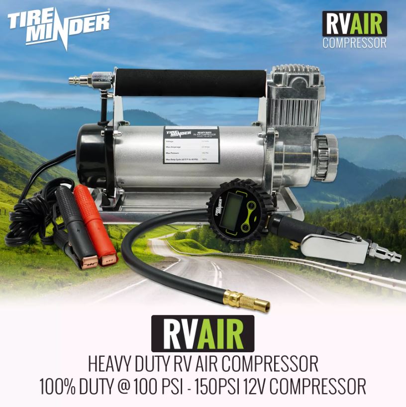 Product of Minder Research Air Compressor TM22192 TireMinder RV Air ™