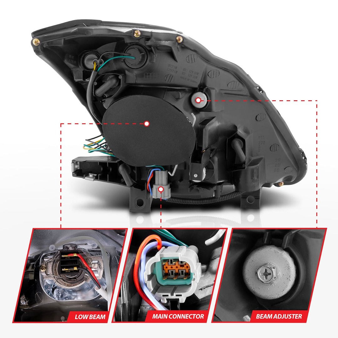 Product of Anzo Usa 121108 Headlight Assembly