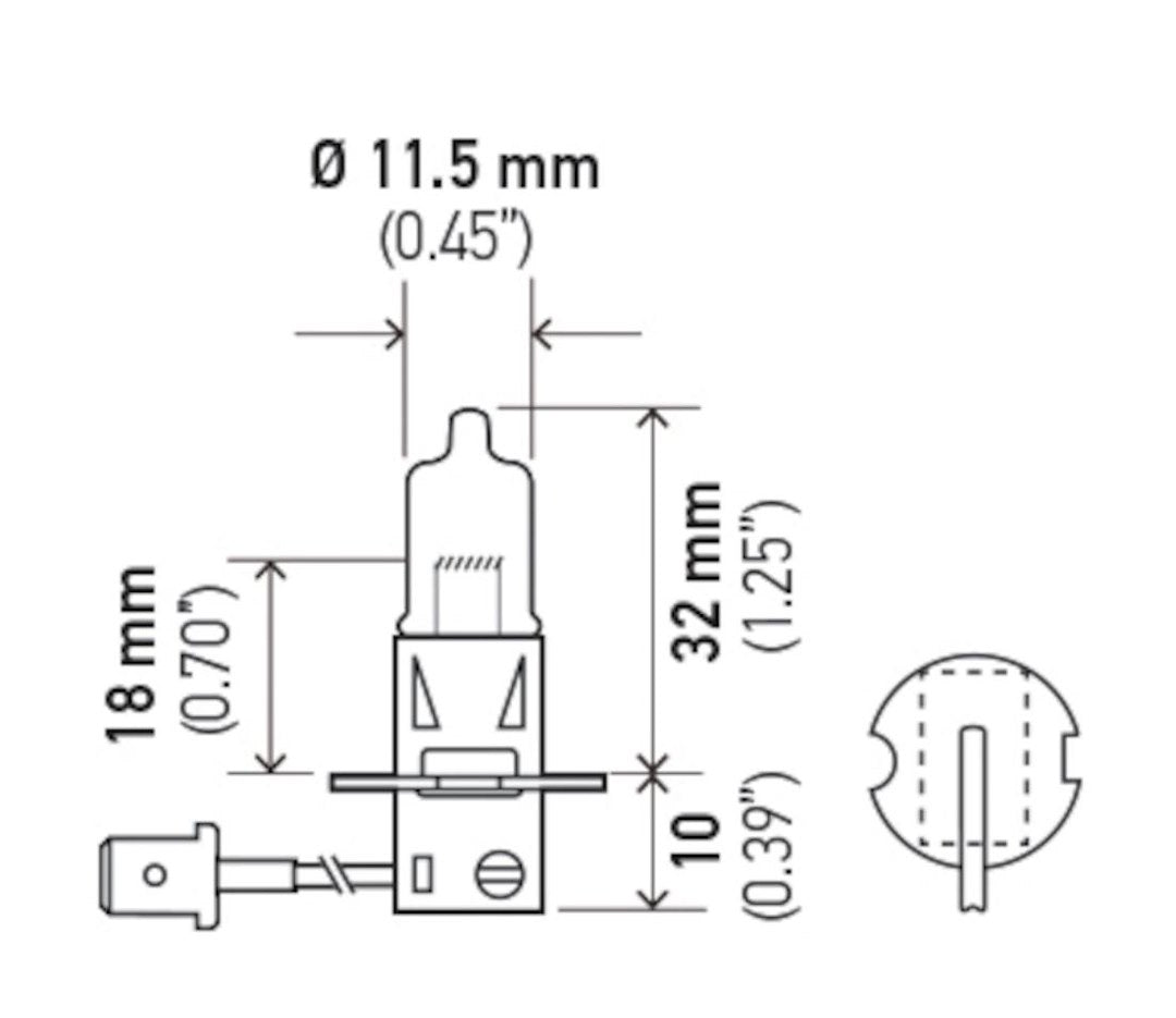 Product of Hella 002090671 Driving/ Fog Light Bulb