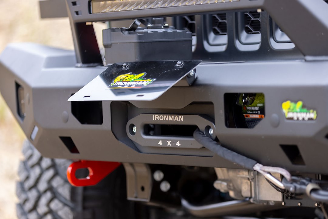 Product of Ironman 4x4 BBR077JLKS1-B80BFA Raid ® Steel Powder Coated Bumper