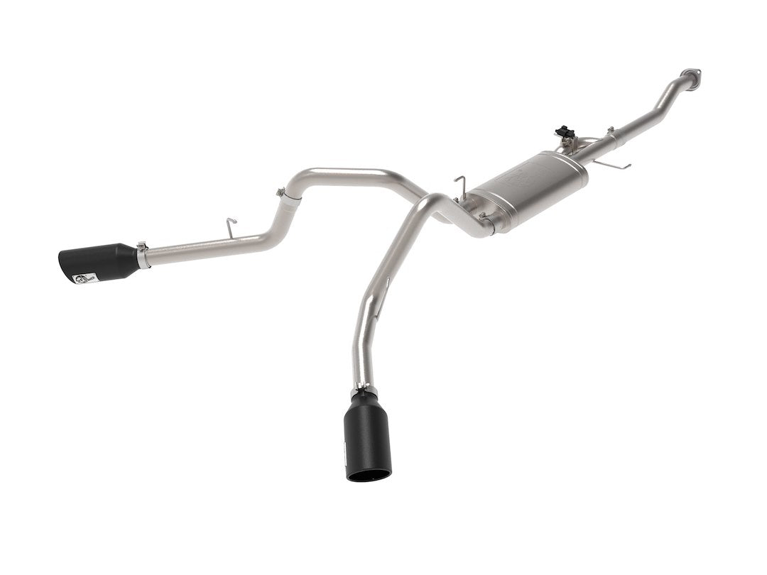 Product of Advanced FLOW Engineering 49-33123-B Gemini XV Cat-Back System Single Exhaust System Kit