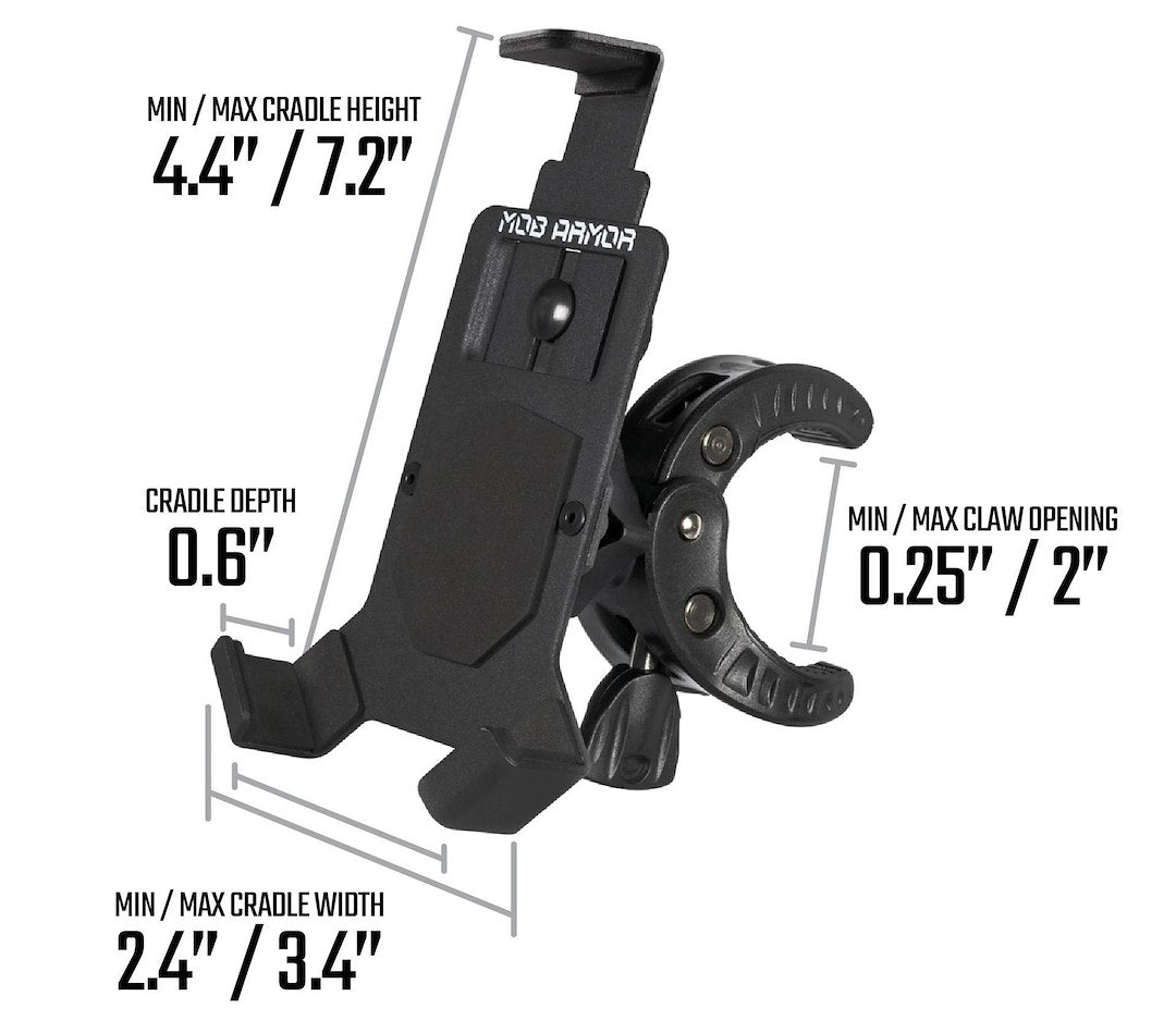 Mob Armor Mobc2-Blk-Lg Cell Phone Mount||mobc2-Blk-Lg_5.Jpg||90||mbamobc2blklg||1165142