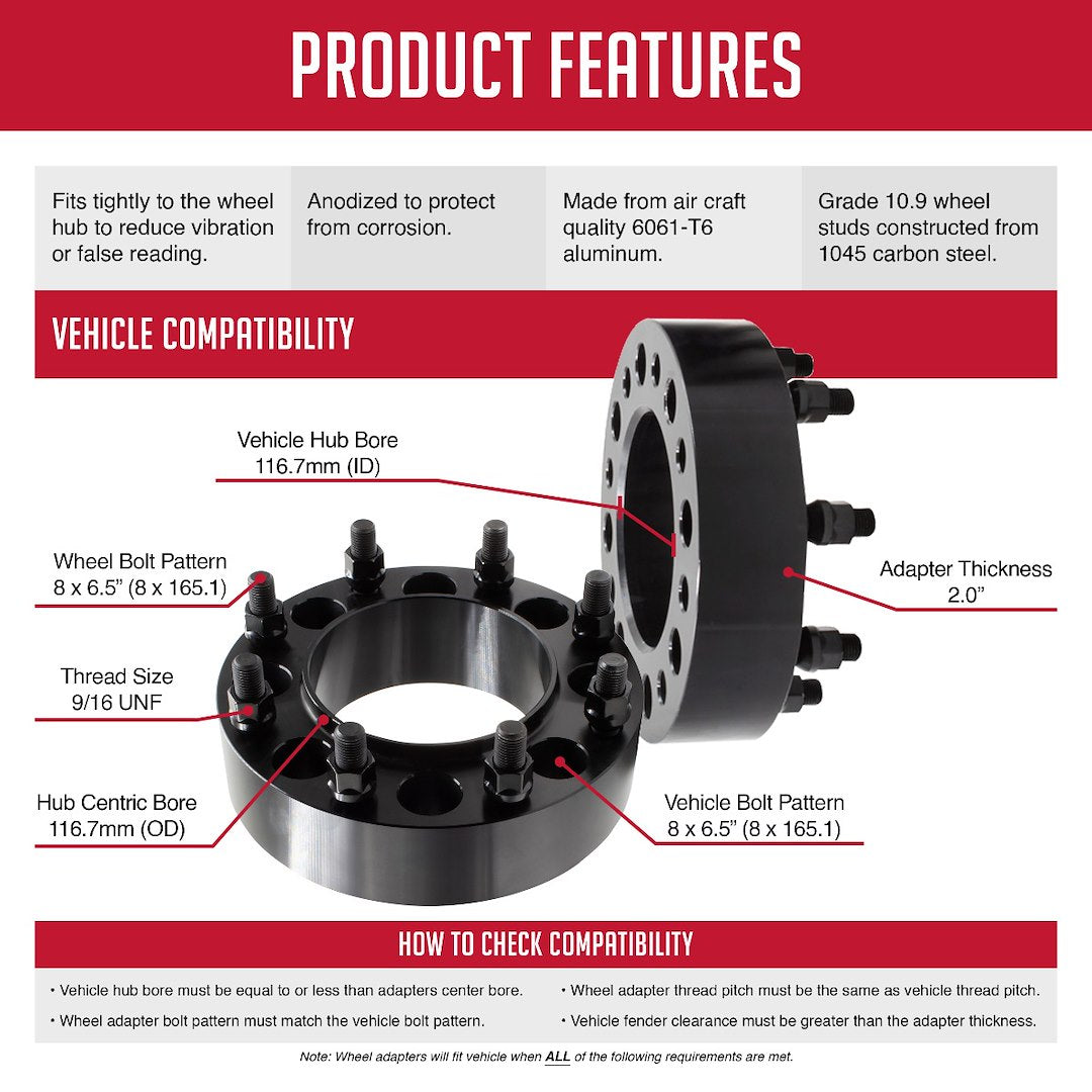 Coyote Wheel Accessories 8650-8650h-E Wheel Adapter||||88||rev86508650he||1915923