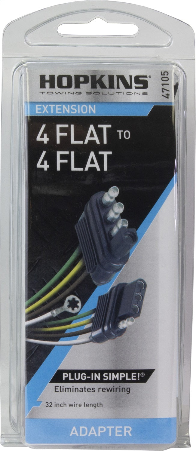 Product of Hopkins MFG 47105 Vehicle End 4 Flat Trailer Wiring Connector