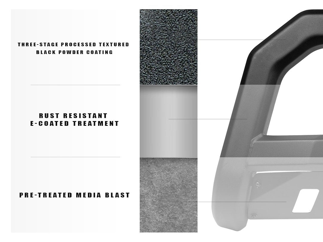 Product of Armordillo 8722107 Bull Bar with skid plate