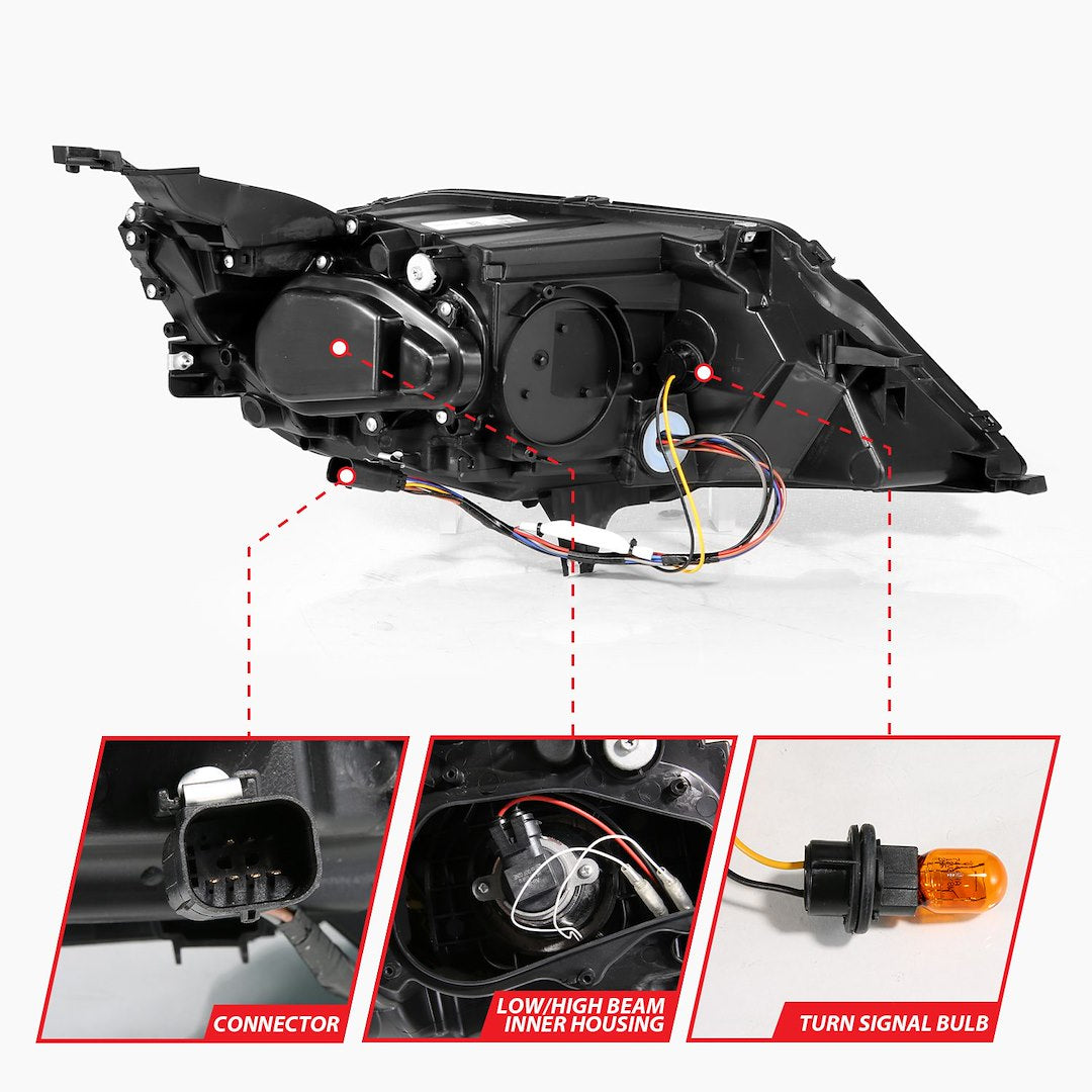 Product of Anzo Usa 121575 Headlight Assembly