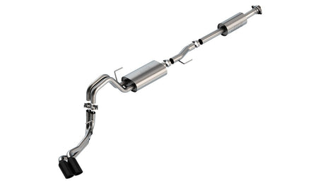 Product of Borla 140870BC Touring Cat Back System Single Exhaust System Kit