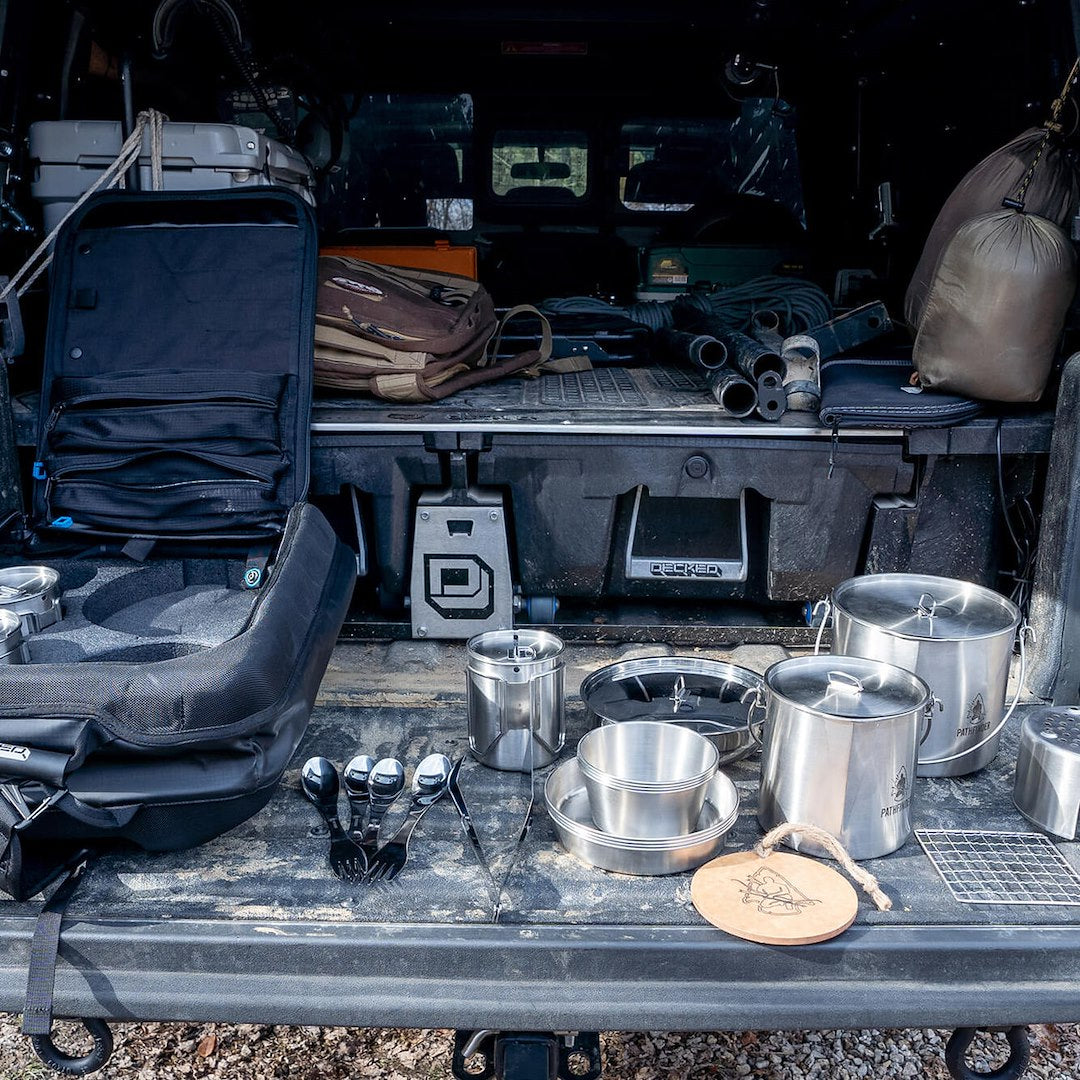 Product of Decked Ad23pathfindercookingkit Overlanding Tool