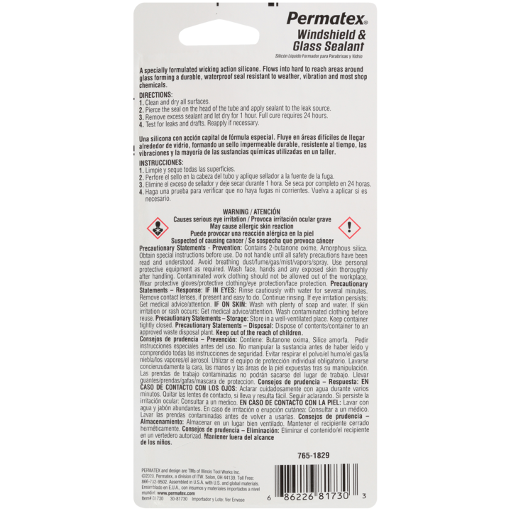 Product of Permatex 81730 Windshield Sealer