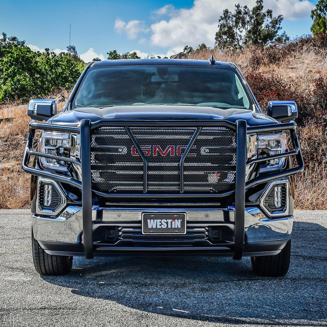 Product of Westin Automotive 57-3965 Grille Guard 1-Piece Black Powder Coated