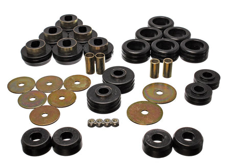 Product of Energy Suspension 3.4118G Black Polyurethane Body Mount Bushings