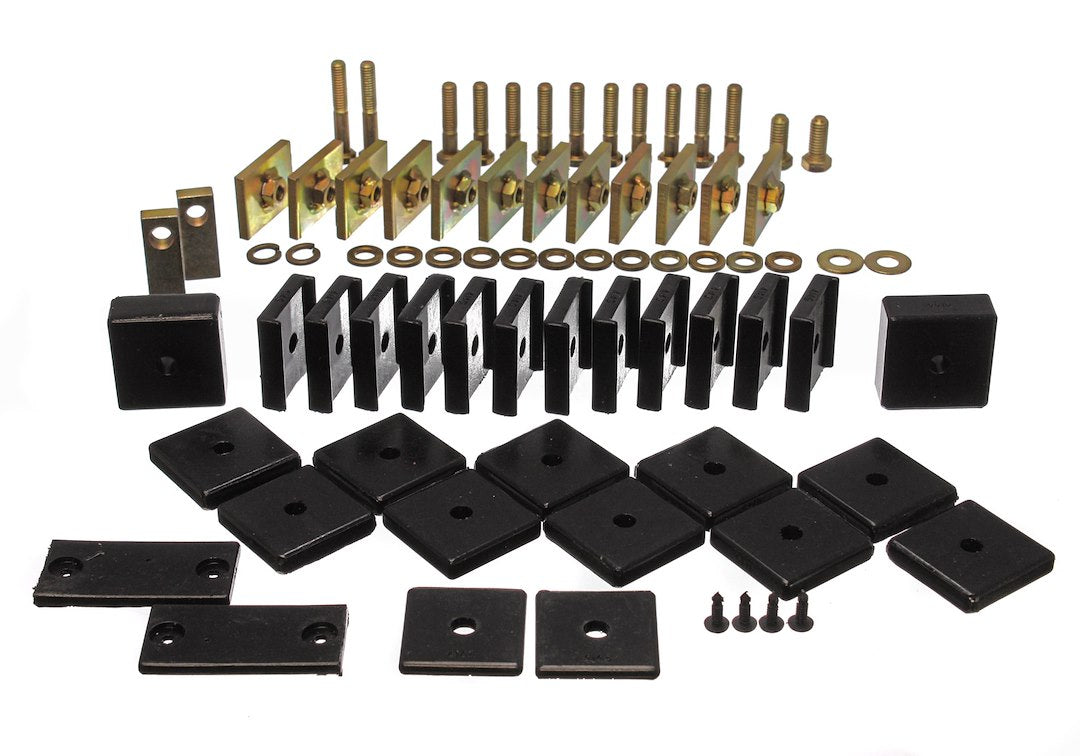 Product of Energy Suspension 8.4104G Black Polyurethane Body Mount Bushings
