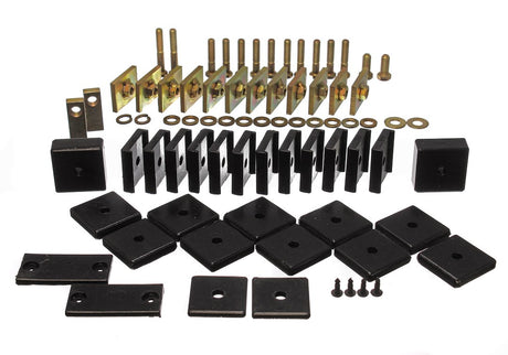 Product of Energy Suspension 8.4104G Black Polyurethane Body Mount Bushings