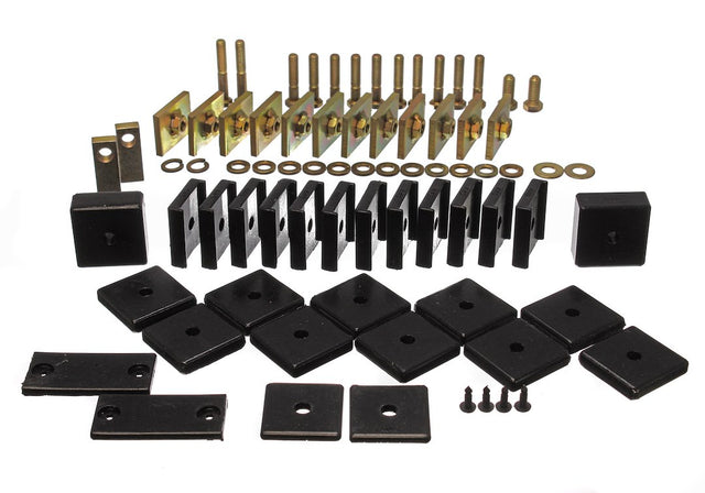 Product of Energy Suspension 8.4104G Black Polyurethane Body Mount Bushings